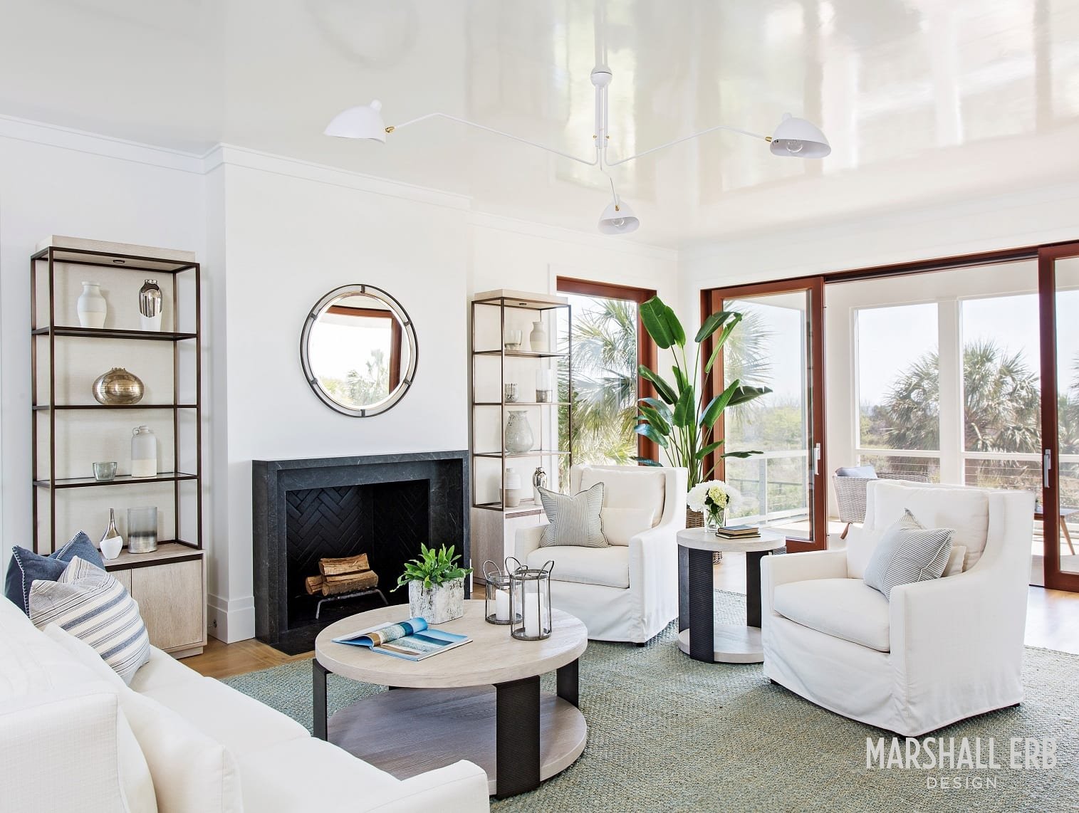 Beach House Living1, Coastal Beach House, Light, Water and White Oak