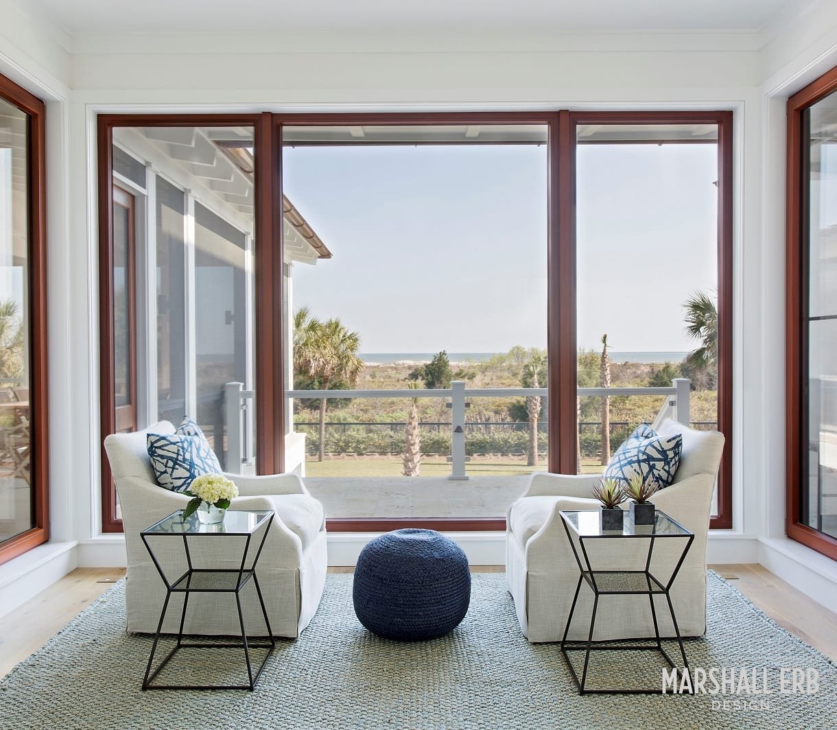 Beach House Living2, Coastal Beach House, Light, Water and White Oak