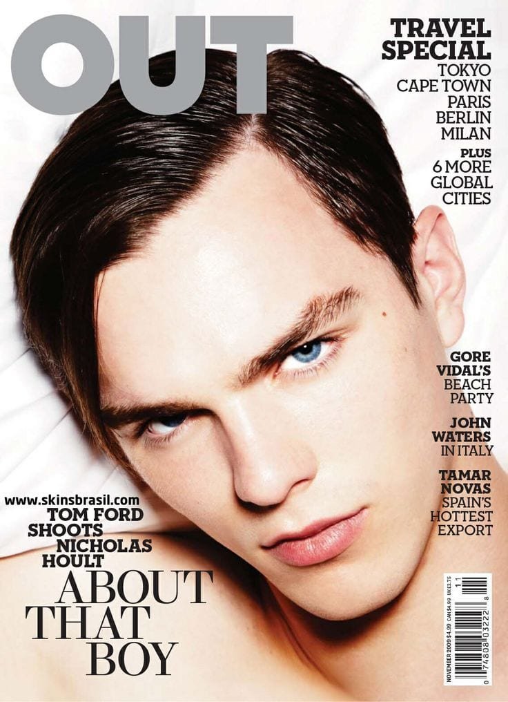OUT Magazine Nov Cover, Magazine cover