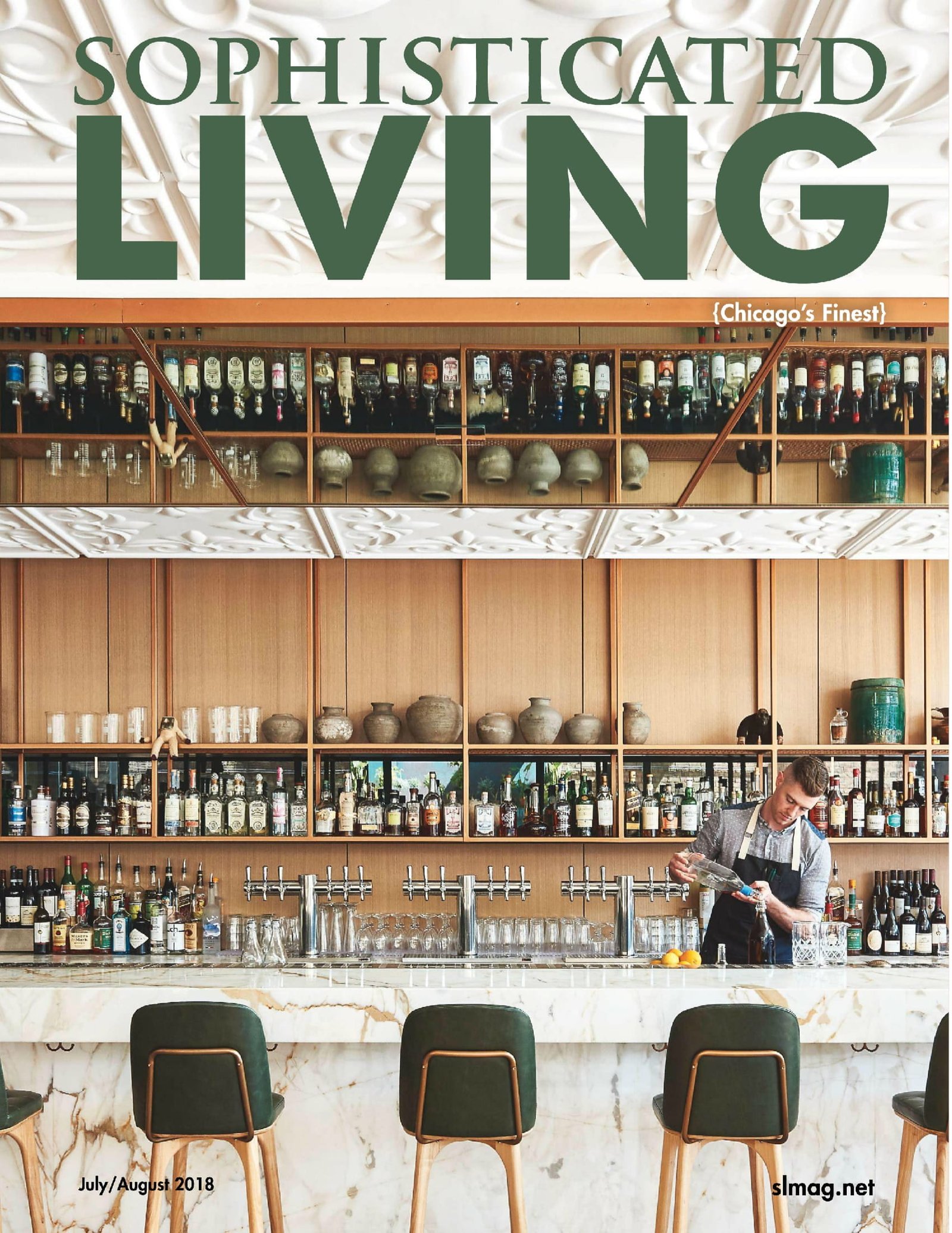 SL July Aug Cover, Magazine cover